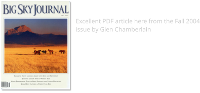Excellent PDF article here from the Fall 2004 issue by Glen Chamberlain